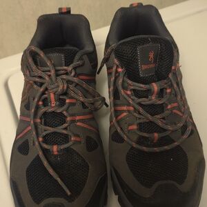 Browning Womens Black and Orange Athletic Trail Shoes